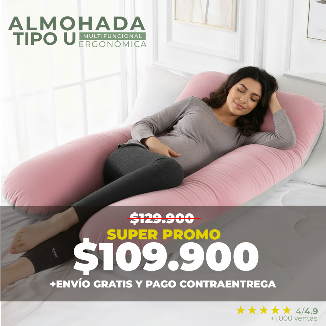 Almohada Tipo U Premium Combinada