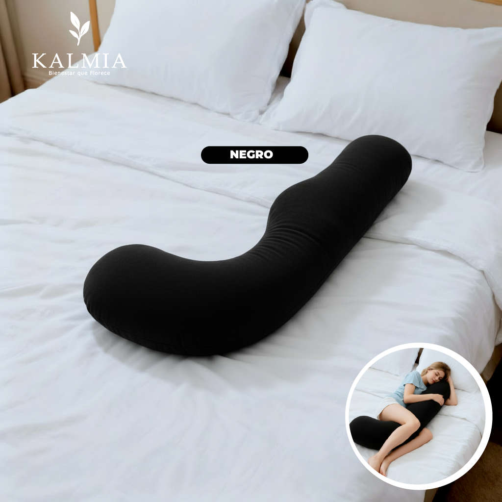 Almohada Tipo J Premium – Confort y Soporte Corporal