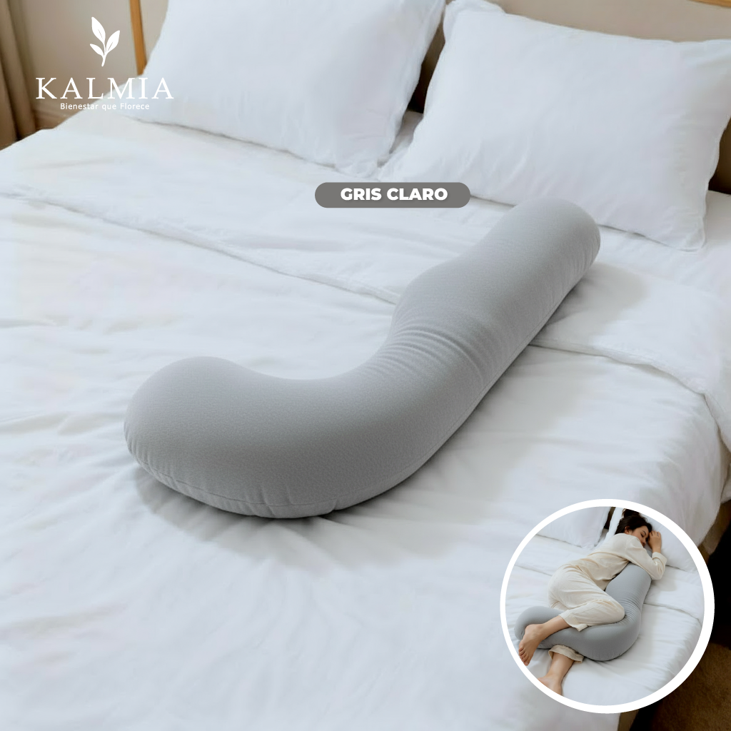 Almohada Tipo J Premium – Confort y Soporte Corporal